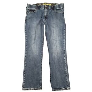 Lee Performance Extreme Motion Jeans Mens 38x30 Straight Fit Tapered Leg Pants